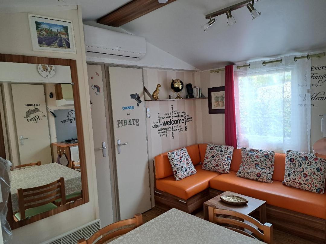 Mobile Home Tout Confort Alexandre 라 로크 당 테롱 외부 사진